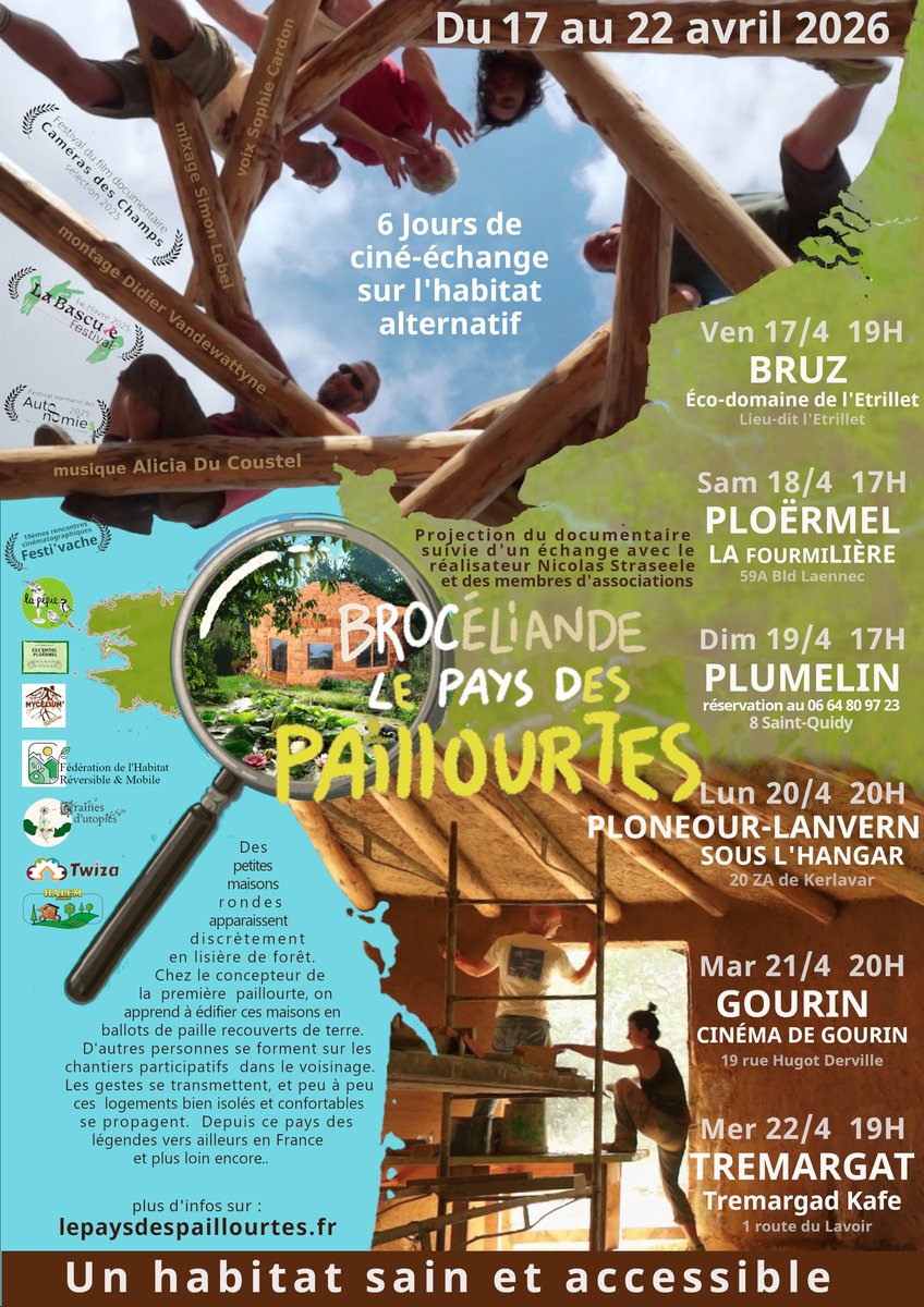 Affiche Bretagne alternatif avril